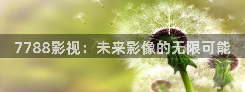 aa影院久久：7788影视：未来影像的无限可能
